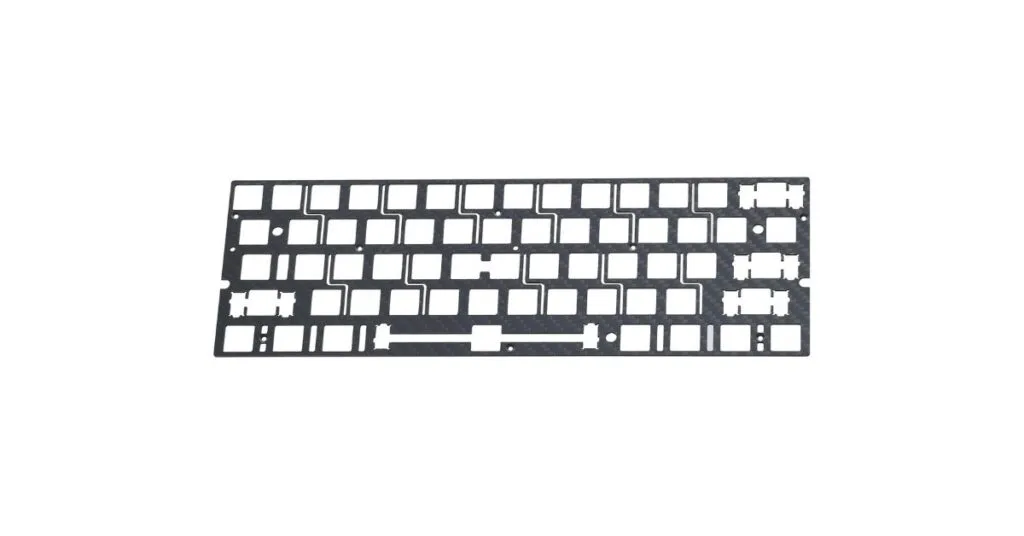 KBDfans Wooting 60HE Carbon Fiber Plate