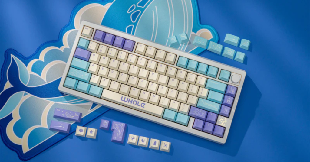 Meletrix Whale Keyboard Keycaps