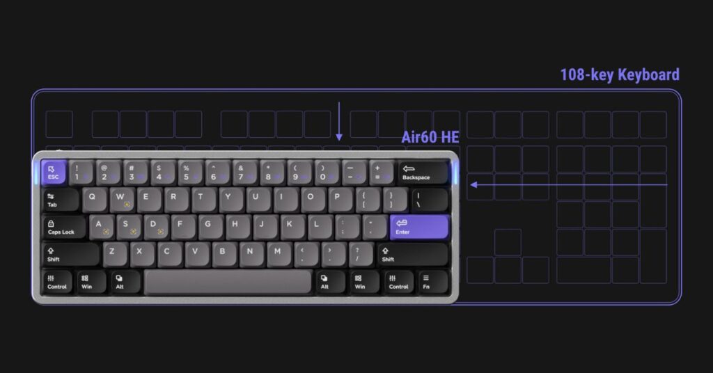 NuPhy Air60 HE Keyboard