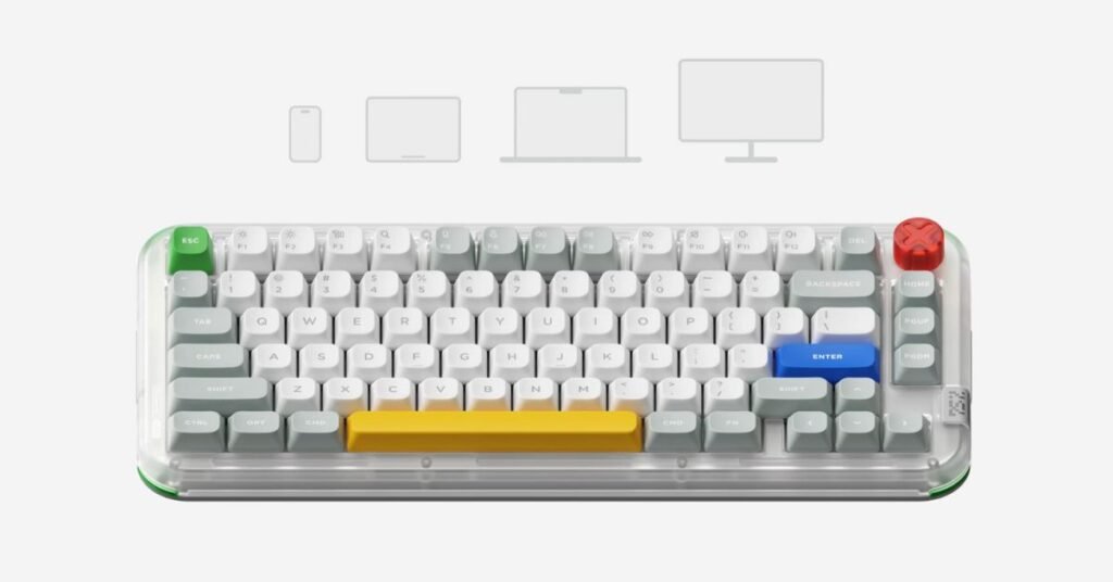 NuPhy Kick75 Hybrid-Profile keyboard