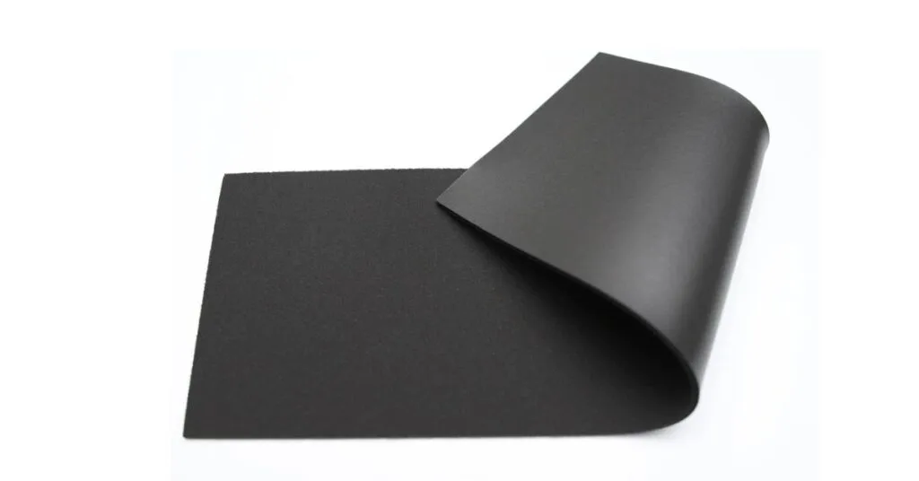 Close up of a Poron Foam sheet