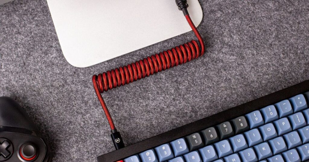 Keychron Premium Coiled Aviator Cable