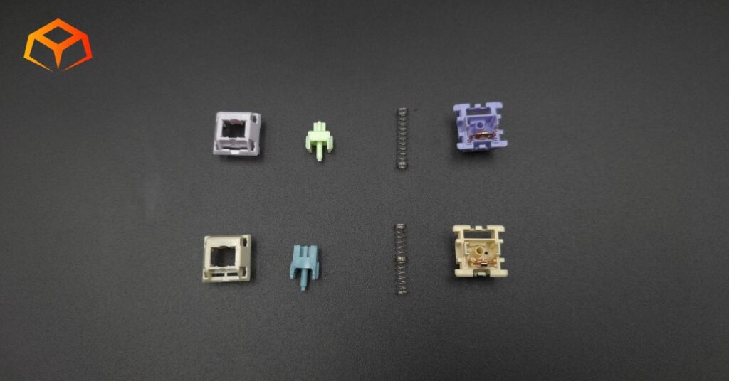 EPOMAKER Budgerigar vs EPOMAKER Wisteria switches