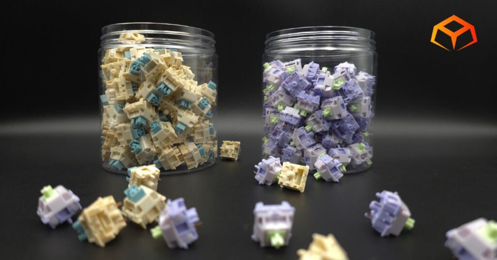 EPOMAKER Budgerigar vs EPOMAKER Wisteria switches