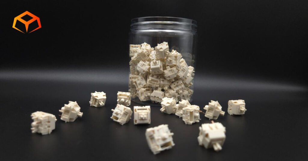 NovelKeys Cream switches