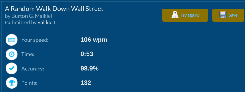 Kailh Box Jade TypeRacer Results