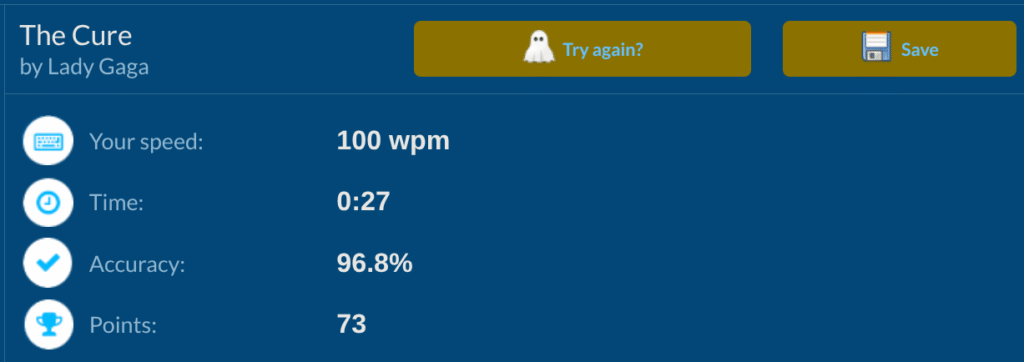 LEOBOG Reaper TypeRacer Results