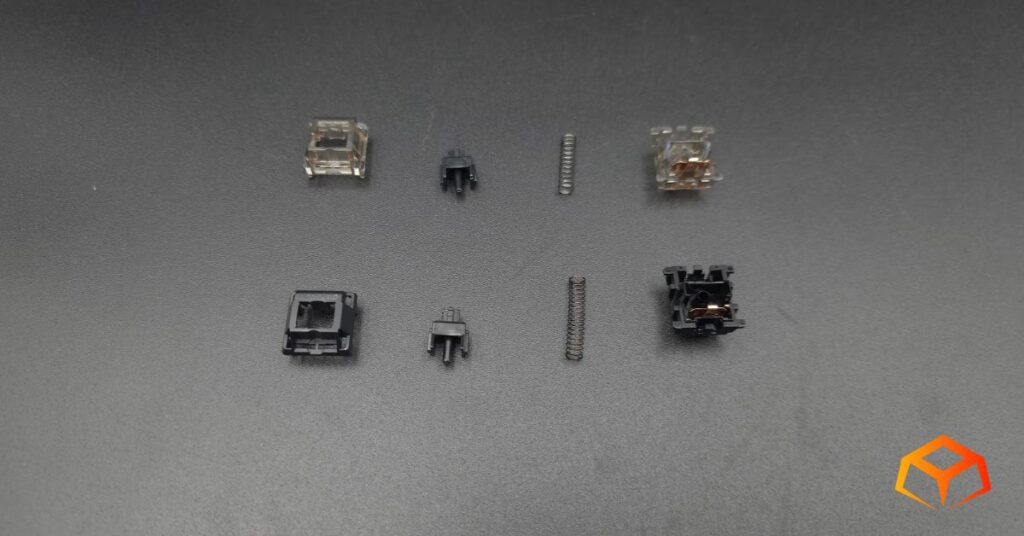 Gateron Oil King vs Gateron Ink Black switches