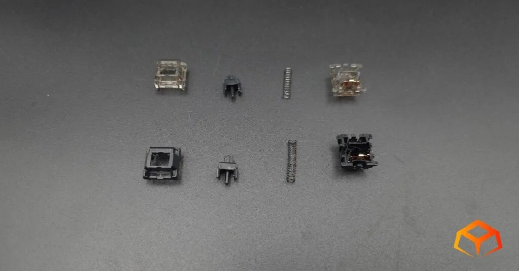 Gateron Oil King vs Gateron Ink Black switches