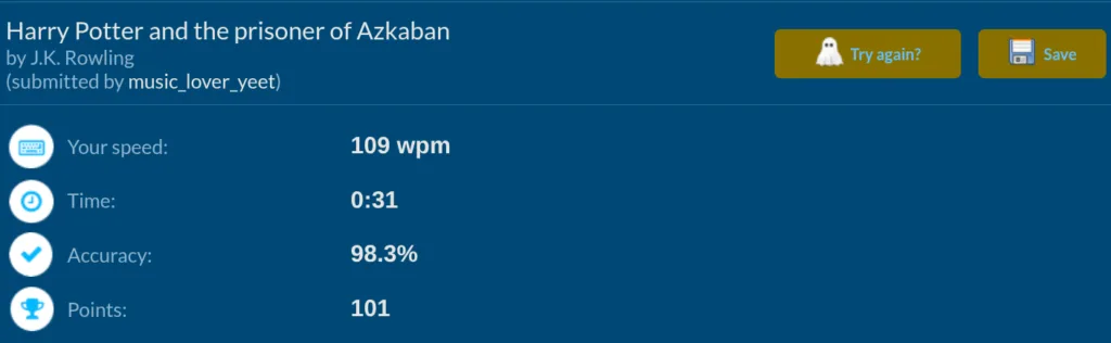 Gateron Milky Yellow Pro V3 TypeRacer Results